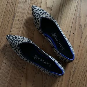 Pointed Leopard Rothy’s! 9.5